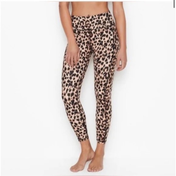 Victoria's Secret Leopard Print Pocket Leggings - Picture 1 of 6